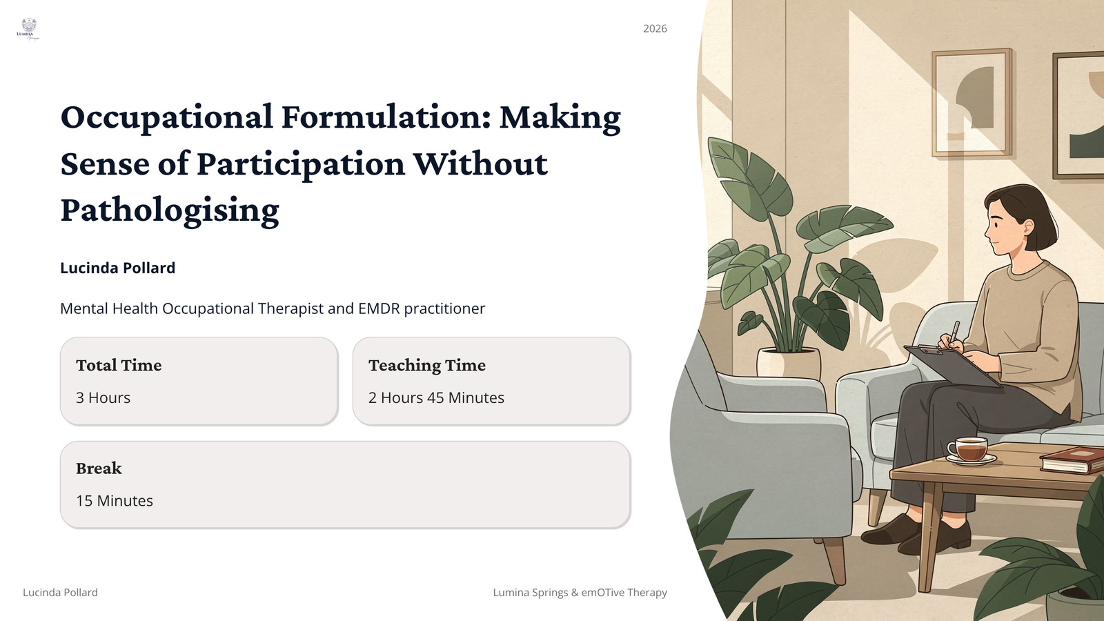Occupational Formulation: Making Sense of Participation Without Pathologising